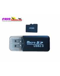 Recambio USB con MicroSD 4GB Drone Shadow
