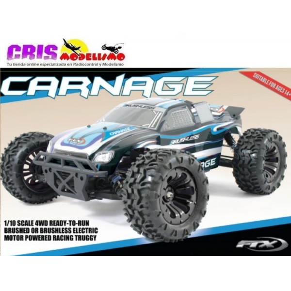 Coche Rc FTX Carnage 1/10 4WD Brushless Truggy RTR