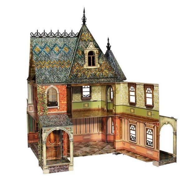 Puzzle 3D Casa de Muñecas Victoriana