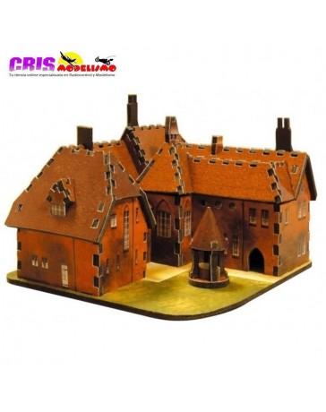 Puzzle 3D Casa Roja
