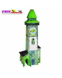 Puzzle 3D Torre con Reloj de Cuarzo