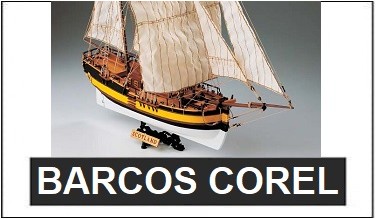 Modelismo Naval, Maquetas de Barcos de Madera de Corel